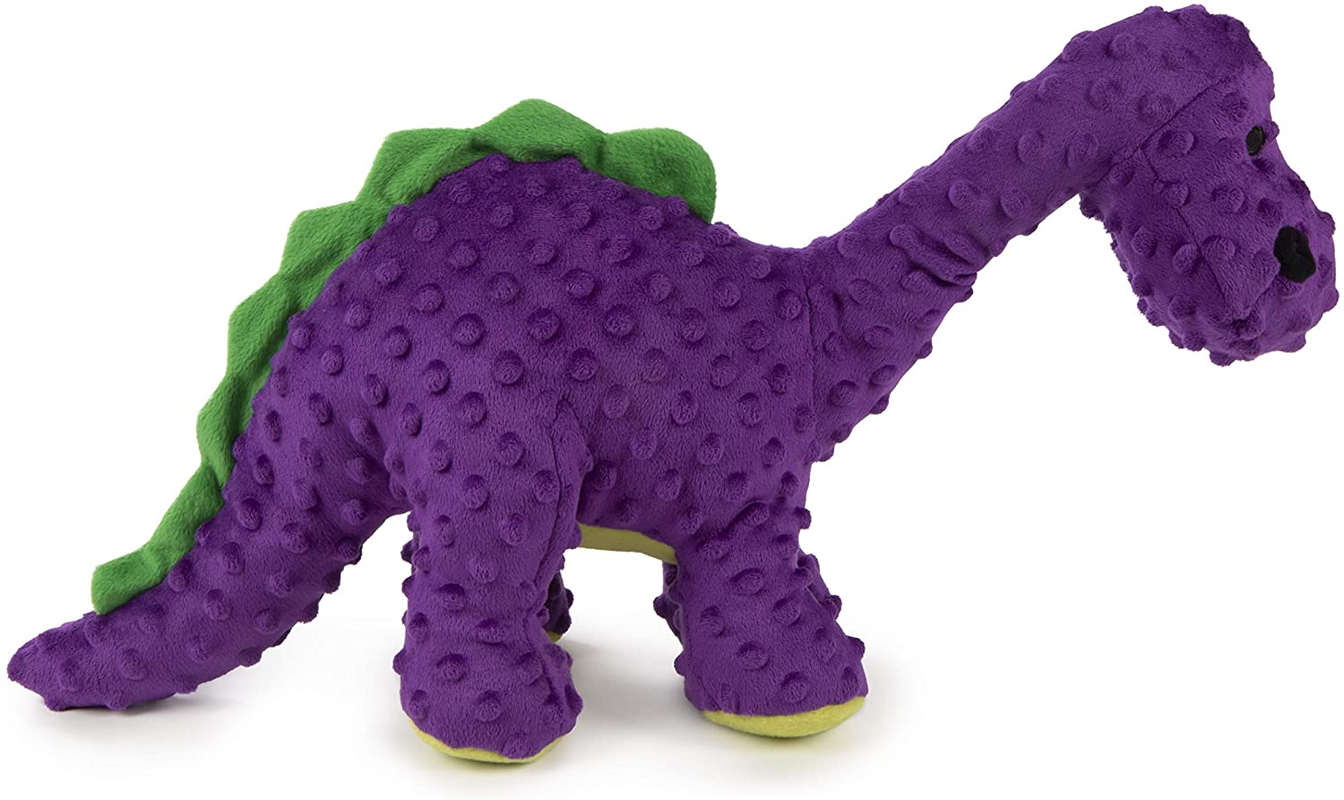 goDog Dinos Squeaker Dog Toy Chew Resistant Durable Plush | MoonDogReviews.com