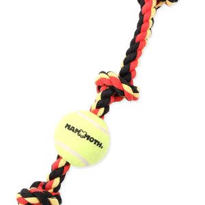 Mammoth 3 Knot Tug With Tennis Ball | MoonDogReviews.com