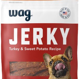WAG Amazon Brand Soft & Tender American Jerky Dog Treats | MoonDogReviews.com