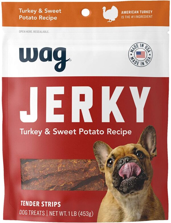 WAG Amazon Brand Soft & Tender American Jerky Dog Treats | MoonDogReviews.com